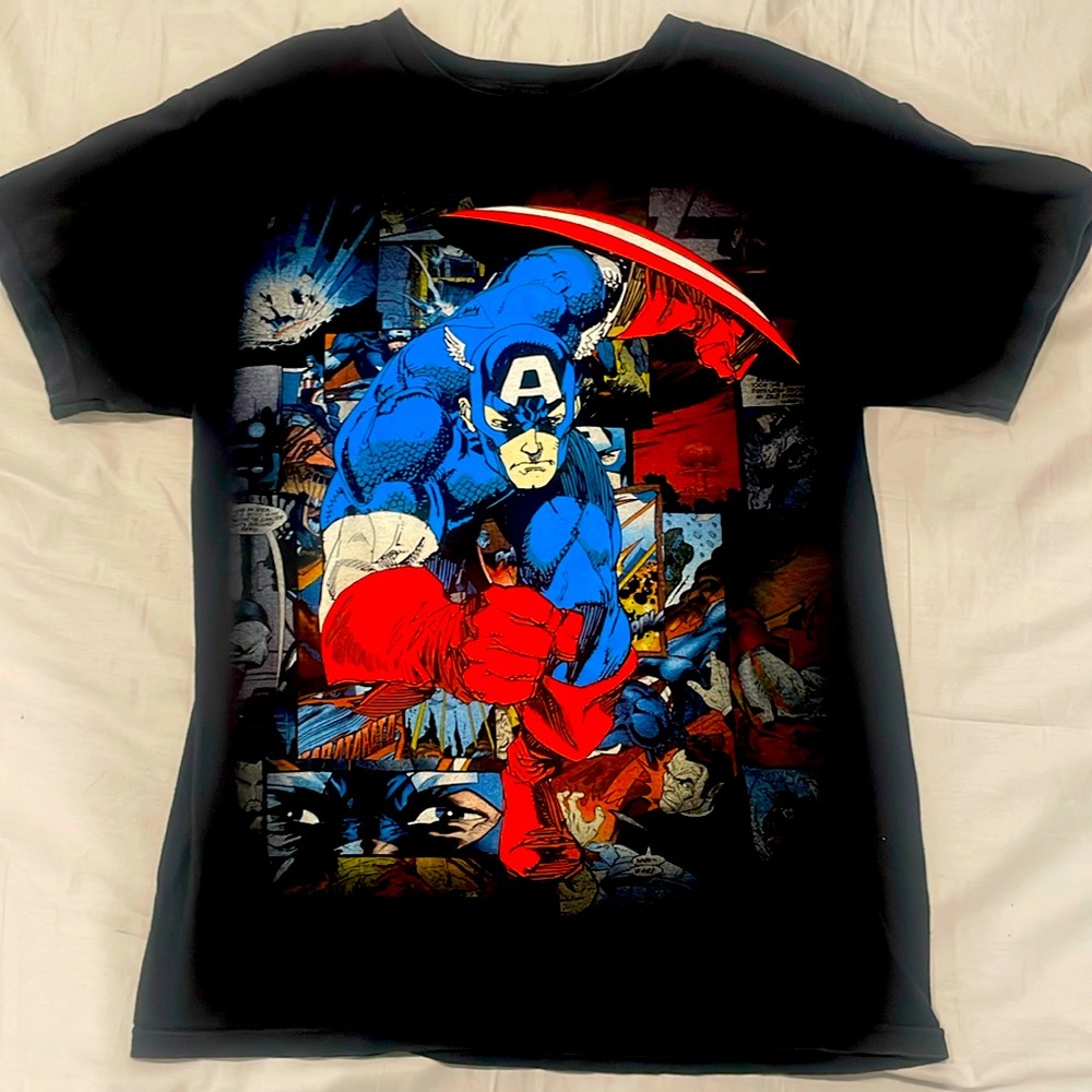 Vintage Marvel Captain America Tee